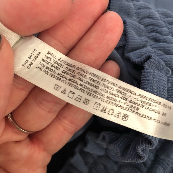 Free People Movement Mia Blue Wide Leg Pants XS - Picture 10 of 10